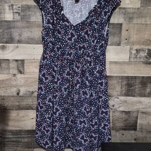 Disney Navy and Red Minnie Mouse Mini Dress